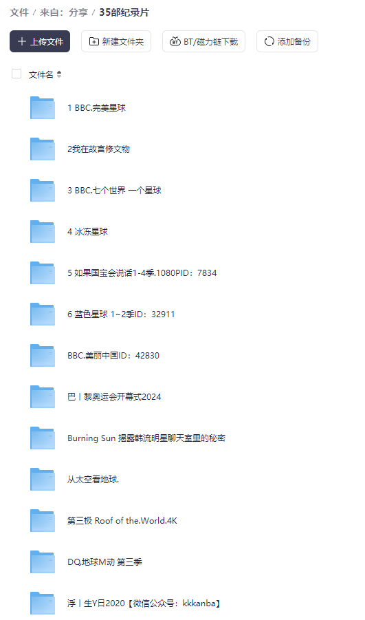 图片[1]-小红书花了49买到的35部少儿纪录片，非常适合给小孩看，增长见识，提升认知-码小屋资源库