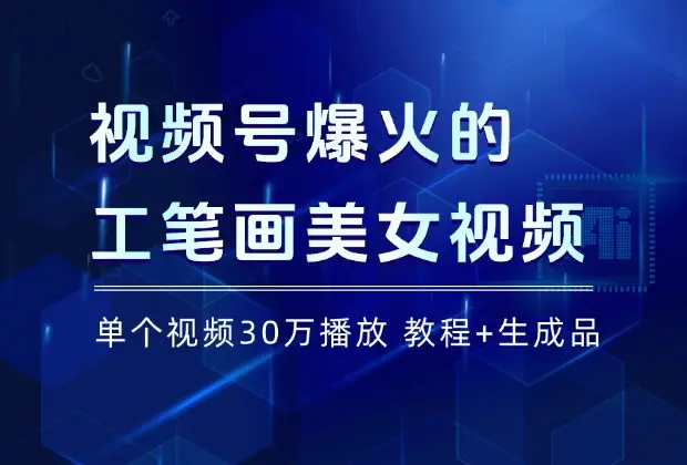 视频号爆火的工笔画美女，1个视频30万播放量，附详细教程+生成器！_云峰项目库