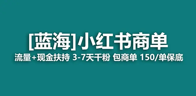 最强蓝海项目，小红书商单！长期稳定，7天变现，商单分配，月入过万_云峰项目库