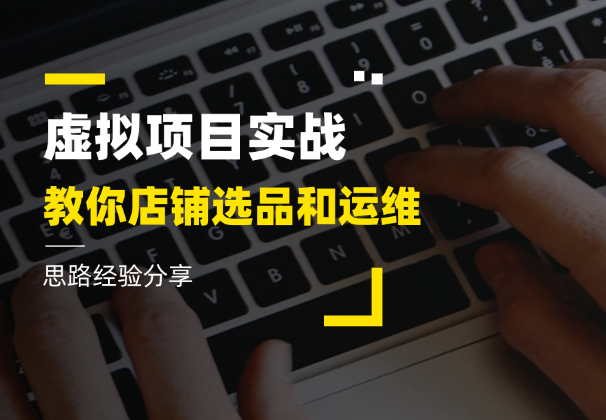 0成本虚拟项目实战，店铺选品、运维思路经验分享_云峰项目库