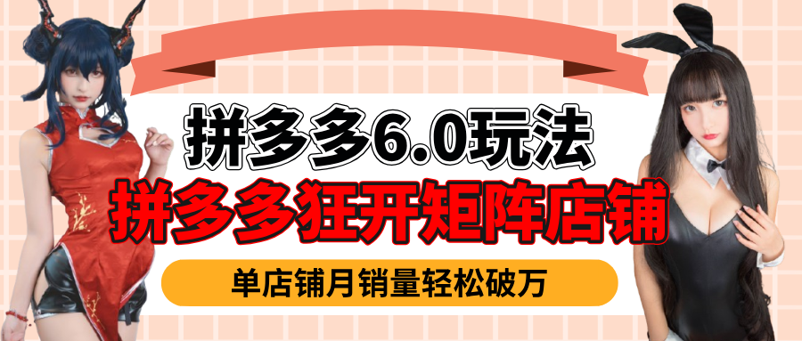 拼多多虚拟商品暴利6.0玩法，轻松实现月入过万_云峰项目库