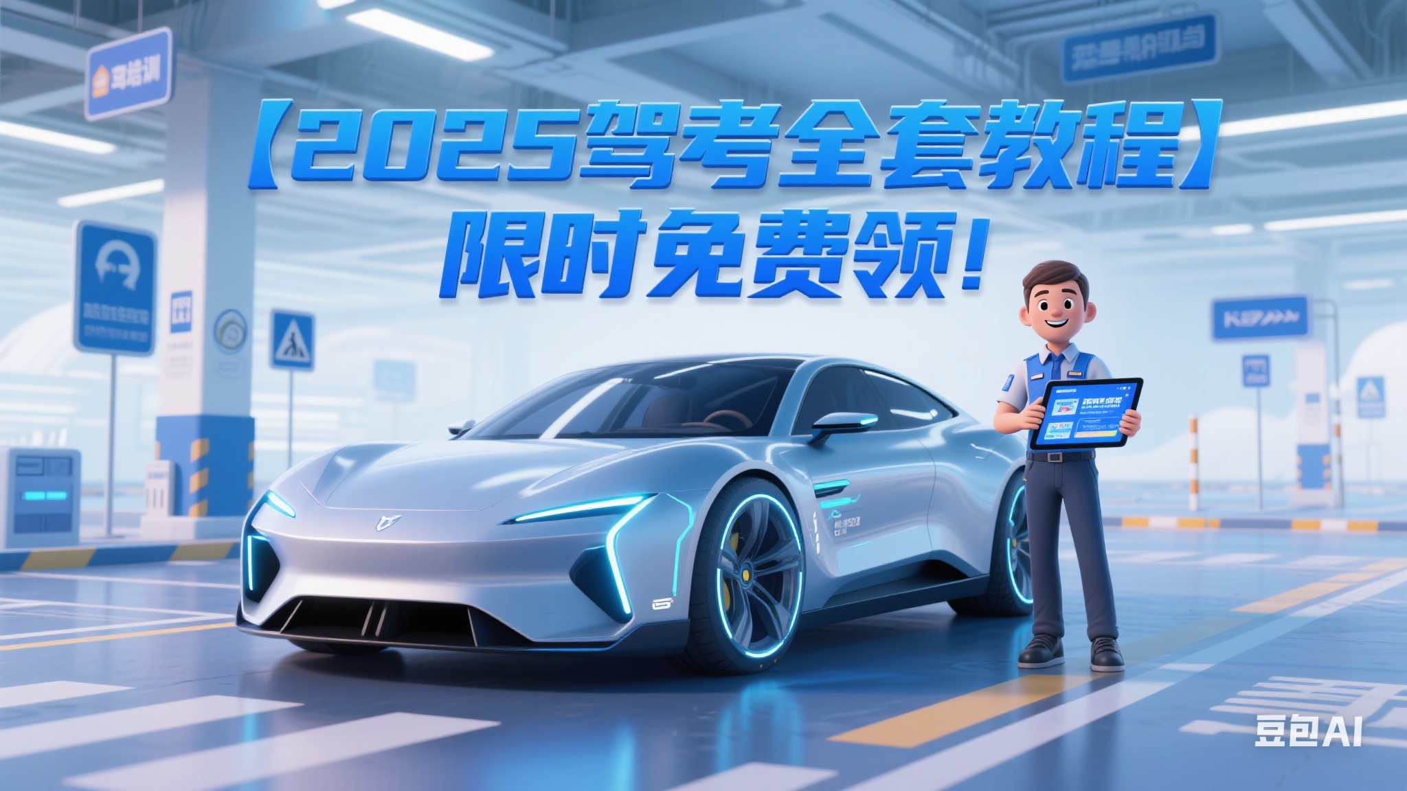 2025驾考改革在即！这套教程让80%考生一次过，限时领取还送新交规避坑指南！”​-码小屋资源库